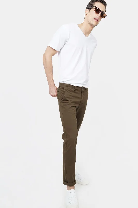 Tapered Fit Stretch Trouser