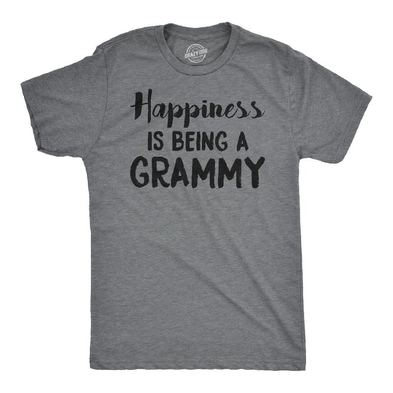 Happiness Is Being A Grammy Men's T Shirt