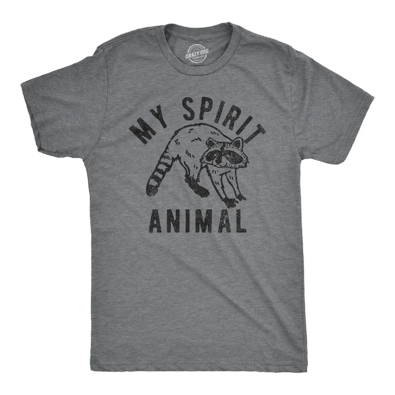 My Spirit Animal Raccoon Men's T Shirt