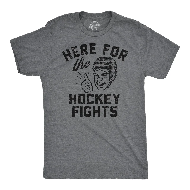 Here For The Hockey Fights Men's T Shirt