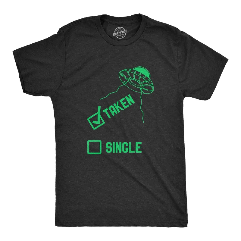 Taken Single UFO Men's T Shirt