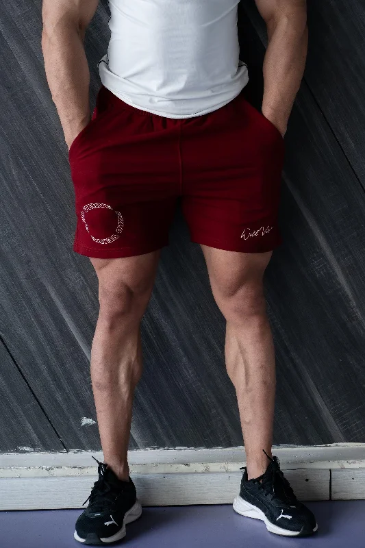 LEGACY WILD VERVE FLEX SHORTS: SIGNATURE EDITION (MEHROON)