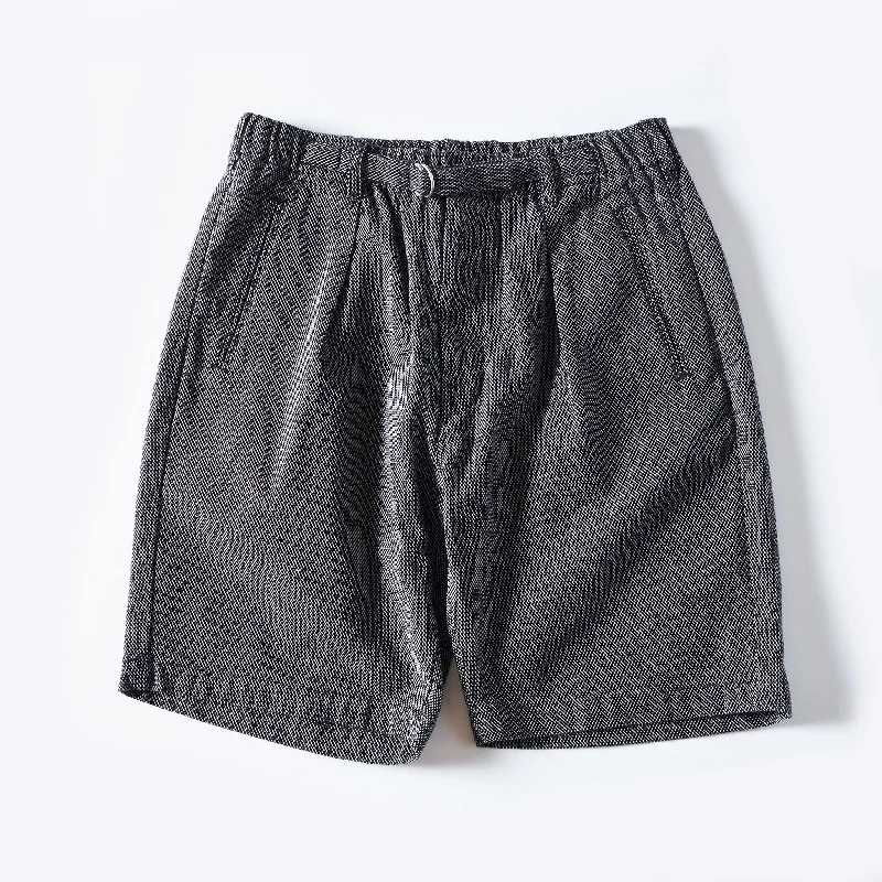 #3315S-CB E-Z Lax 4 Shorts : cotton birdseye grey