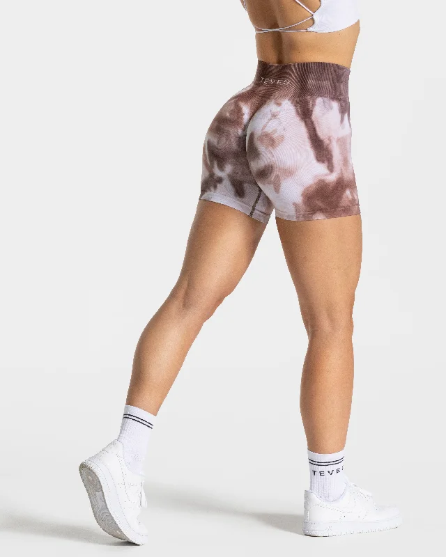 Tie Dye Scrunch Short "Earth"