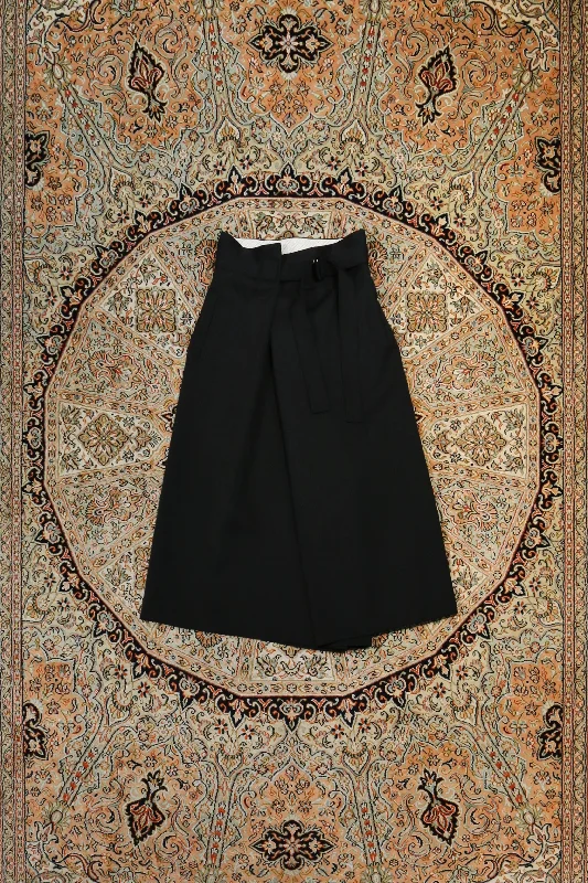 Wrap Culottes (BLACK)