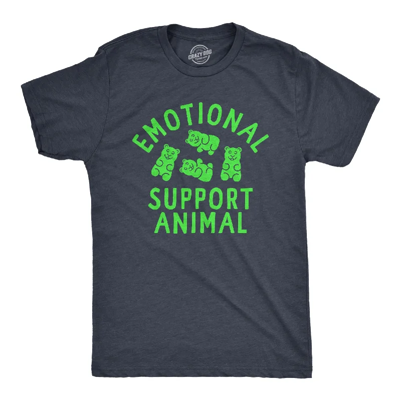 Emotional Support Animal Gummy Bear Men's T Shirt