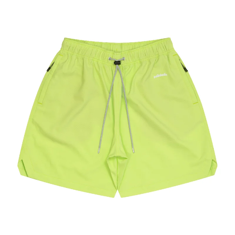 Logo Anywhere Zip Shorts (sharp green)