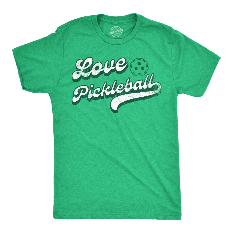 Love Pickleball Men's T Shirt