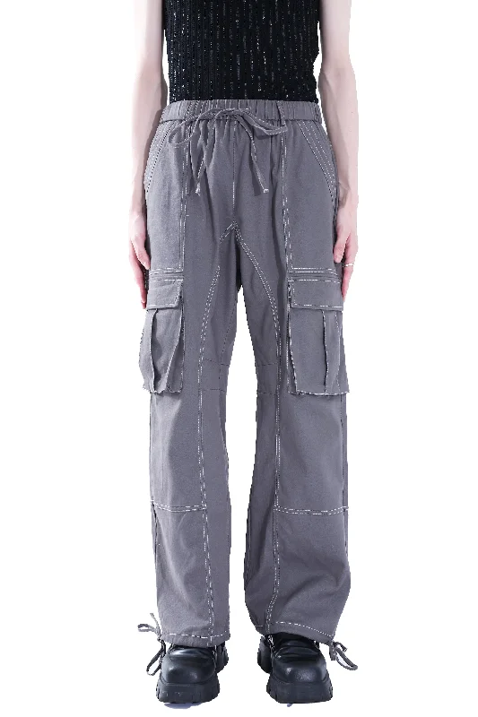 DRAWSTRING CARGO PANTS