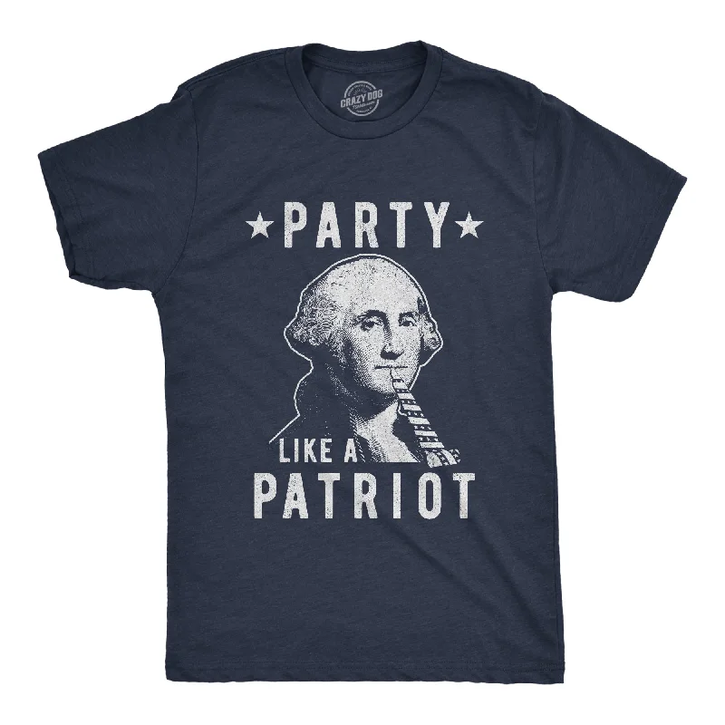 Party Like A Patriot Men's T Shirt