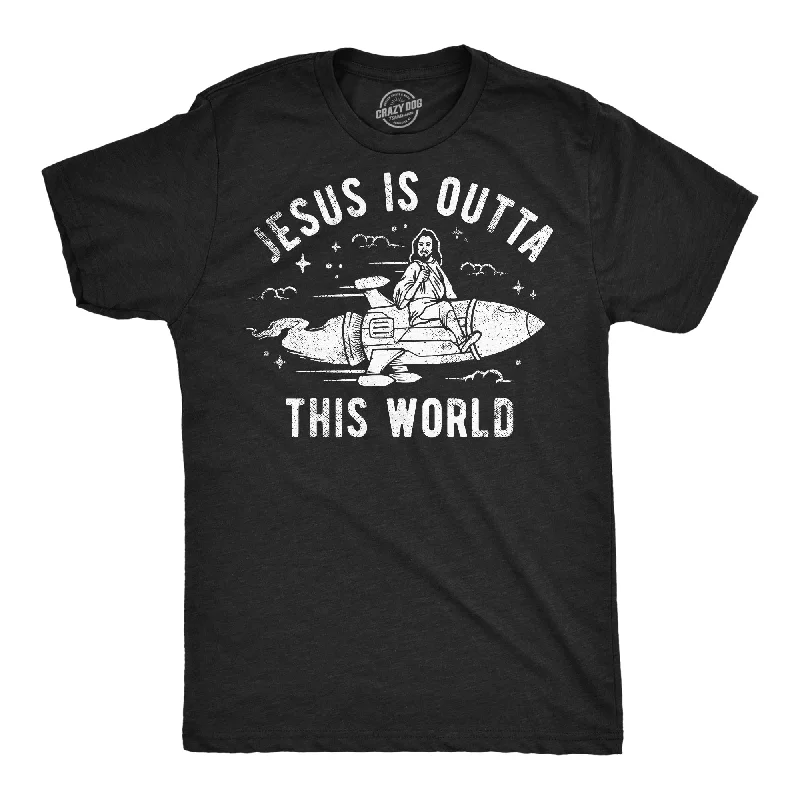 Jesus Is Outta This World Men's T Shirt