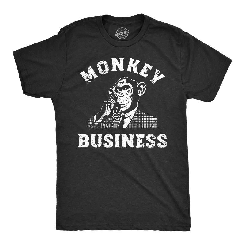 Monkey Business Men's T Shirt