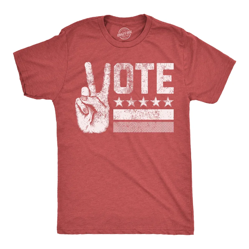 Vote Peace Hand Men's T Shirt