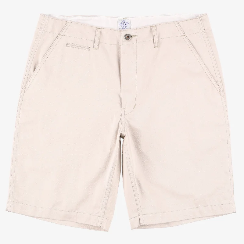 #2324S-FH3 New Maker Shorts : fine herringbone khaki