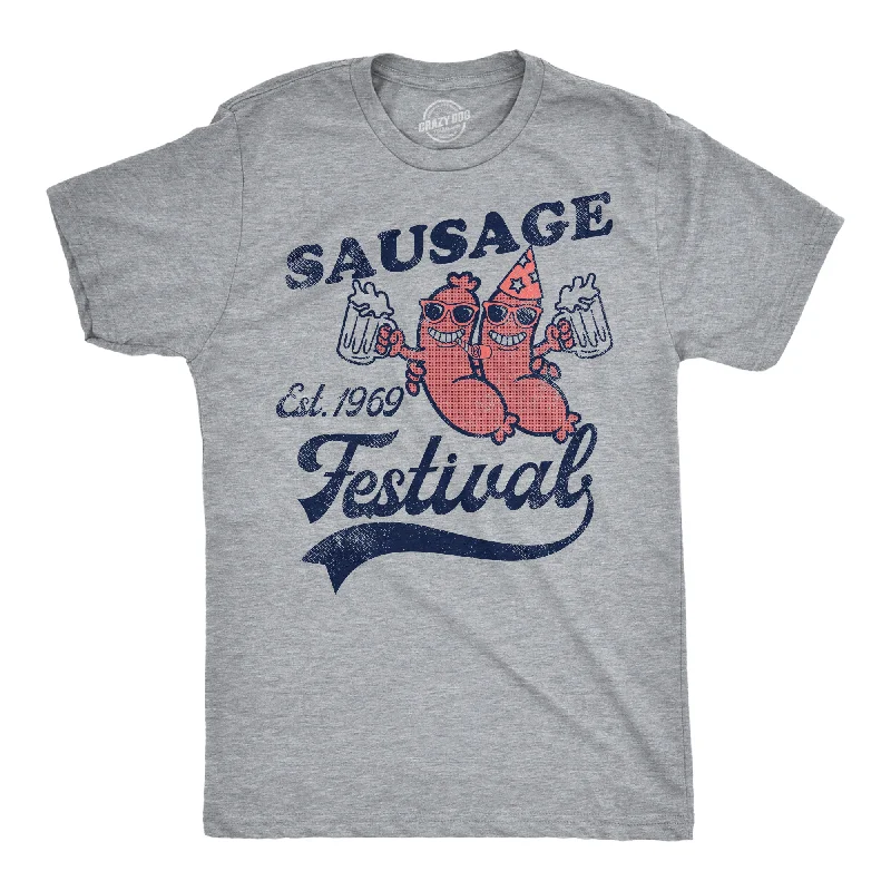 Sausage Festival Men's T Shirt