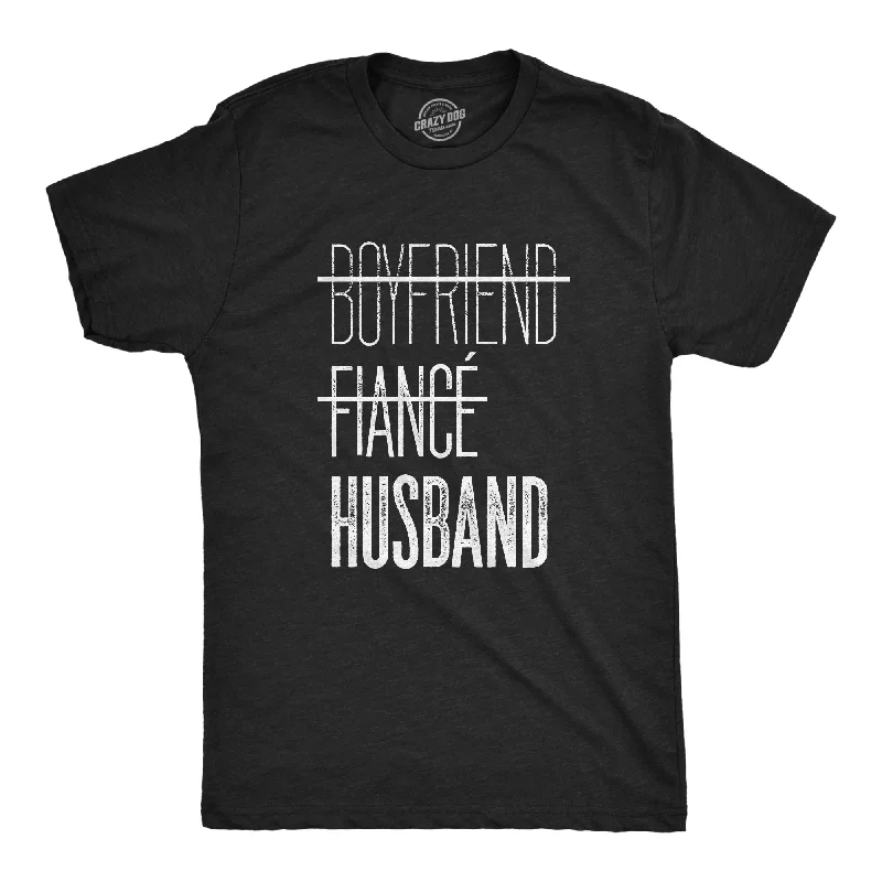 Boyfriend Fiance Husband Men's T Shirt