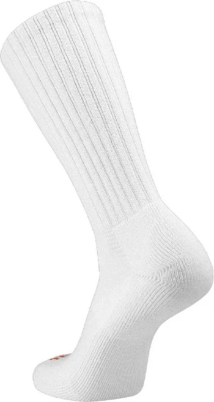 TCK Chase Crew Acrylic Socks - White