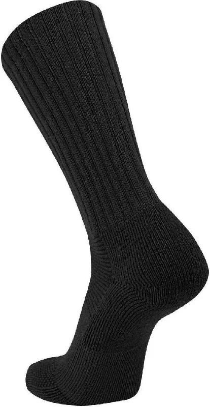 TCK Chase Crew Cotton Socks - Black