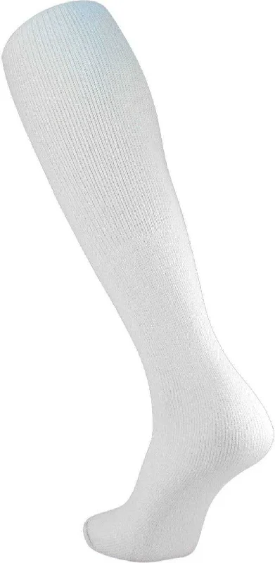 TCK Chase Cotton Knee High Tube Socks - White