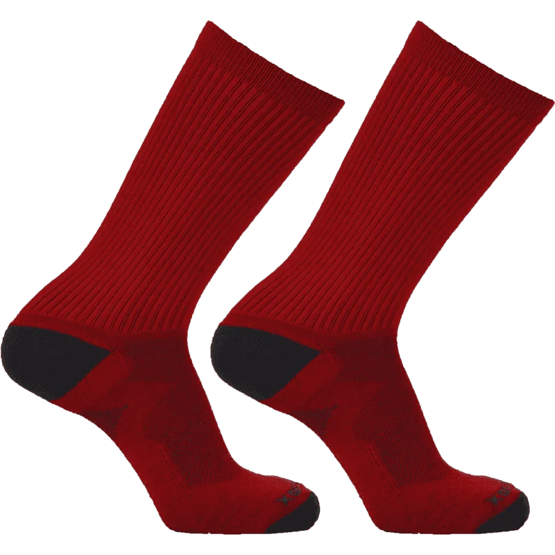 Pearsox All Terrain Series Crew Socks - Scarlet