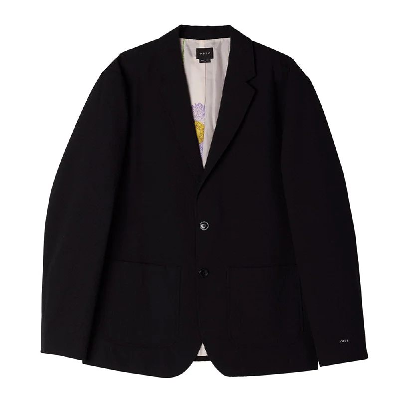 OBEY HARPER SUIT JACKET // BLACK