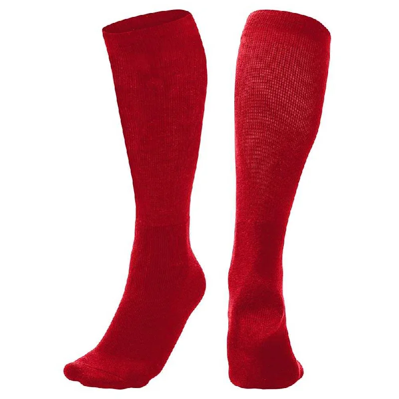 Champro AS2 Multi-Sport Knee High Tube Socks - Scarlet