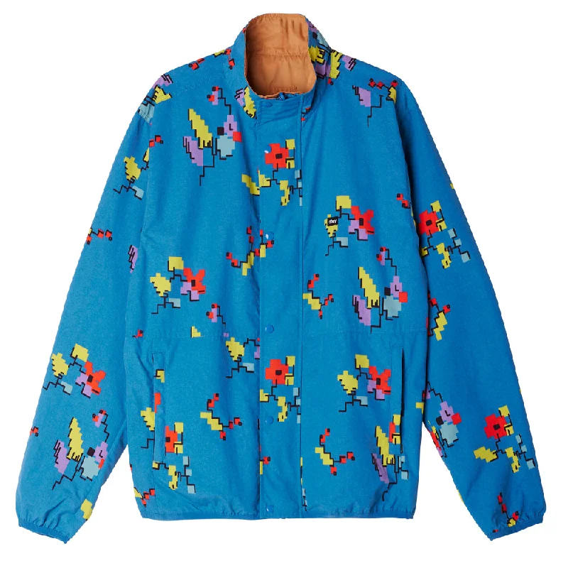 OBEY DIGITAL REVERSIBLE JACKET // ATLANTIC BLUE MULTI