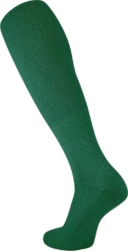 TCK Collegiate Football Tube Socks - Dark Green