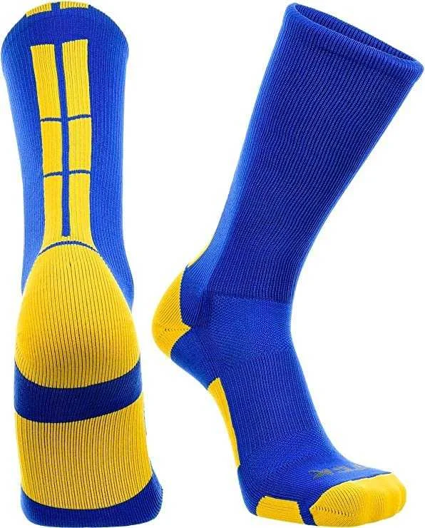 TCK Baseline 3.0 Athletic Crew Socks - Royal Gold