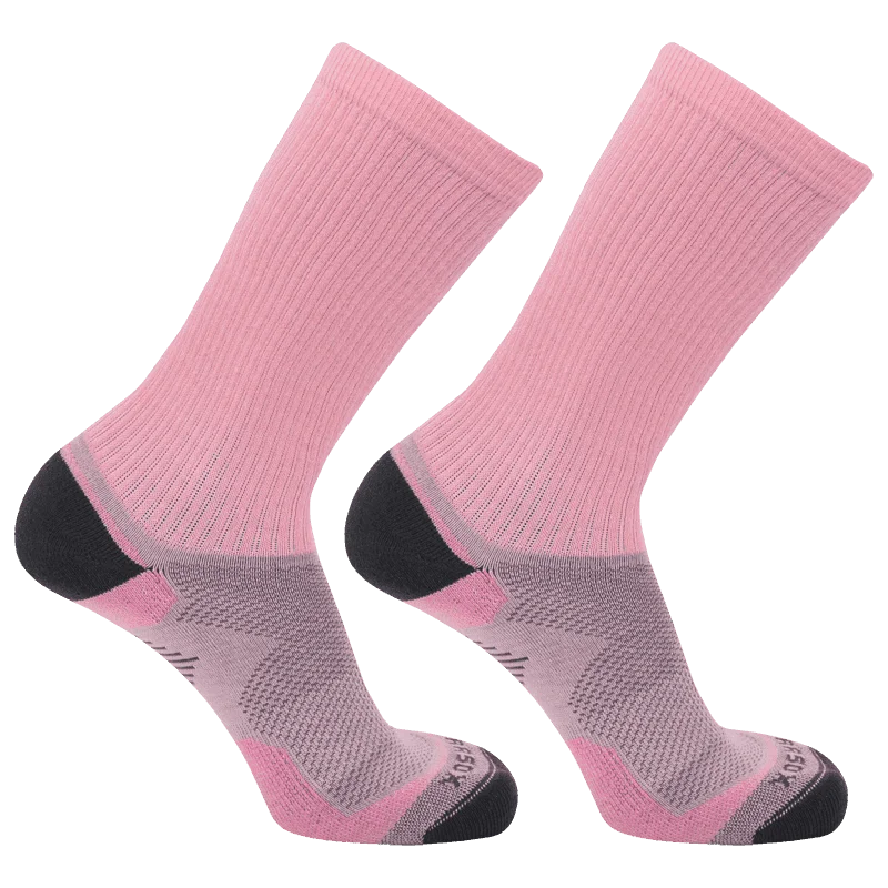 Pearsox All Terrain Series Crew Socks - Bubblegum Pink