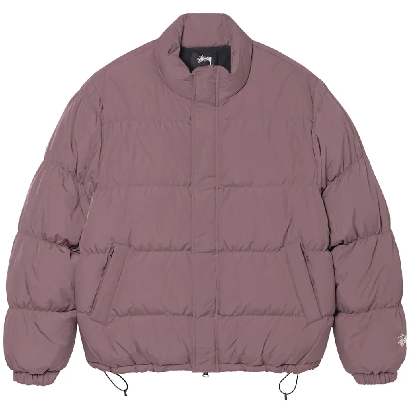 STÜSSY RIPSTOP DOWN PUFFER JACKET // ROSE