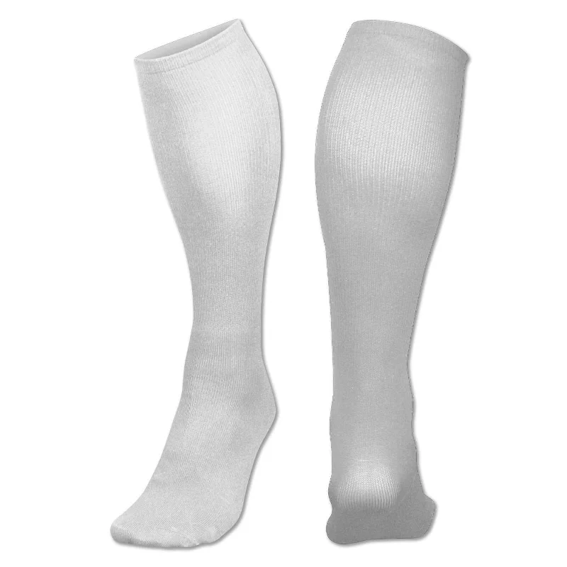 Champro AS5 Featherweight Knee High Socks - White