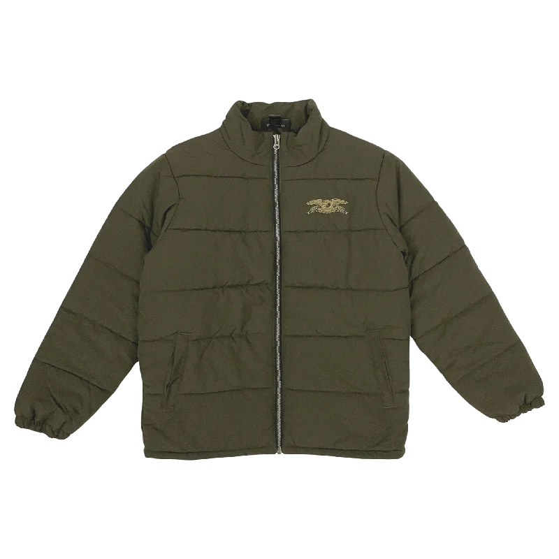 ANTI HERO - "BASIC EAGLE" QUILTED JACKET