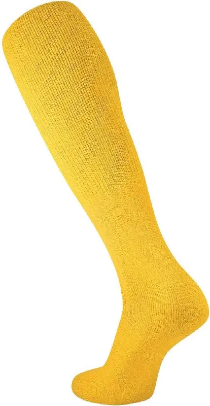 TCK Collegiate Football Tube Socks - Gold