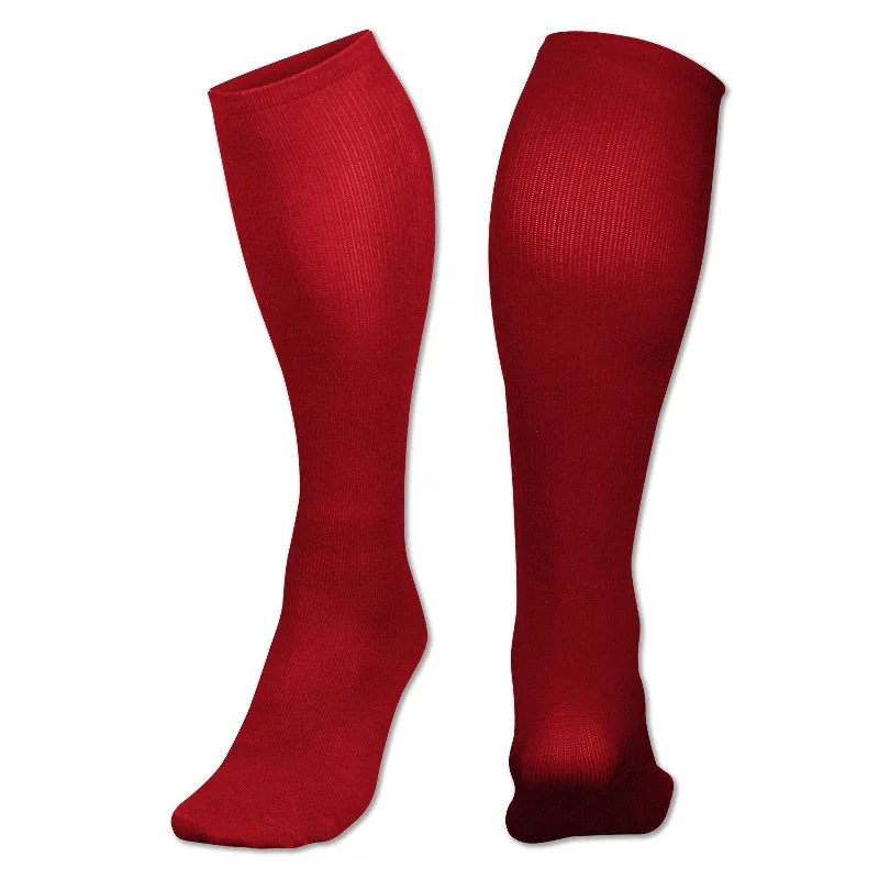 Champro AS5 Featherweight Knee High Socks - Scarlet