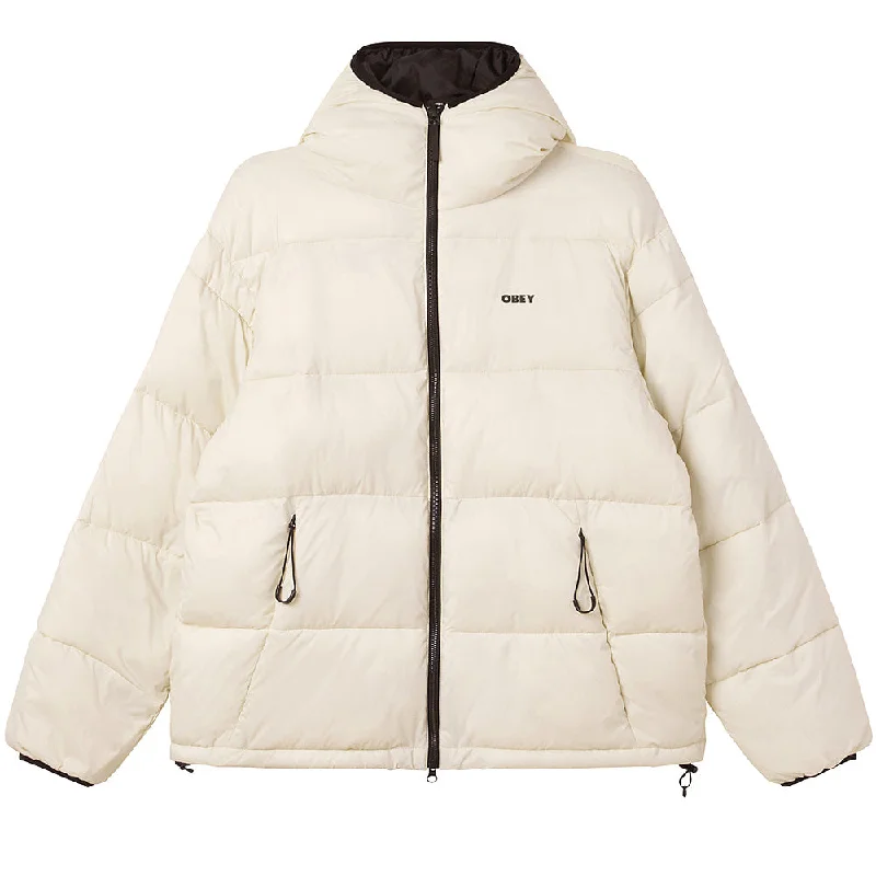 OBEY STRATUS PUFFER // WHITE ONYX