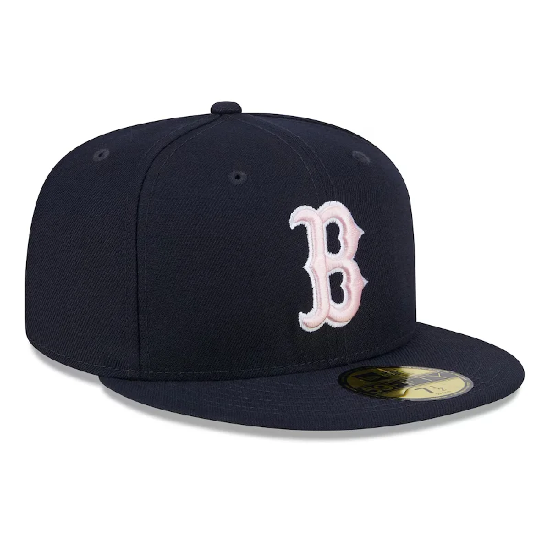 New Era Boston Red Sox On-Field 59FIFTY Fitted Hat-Navy