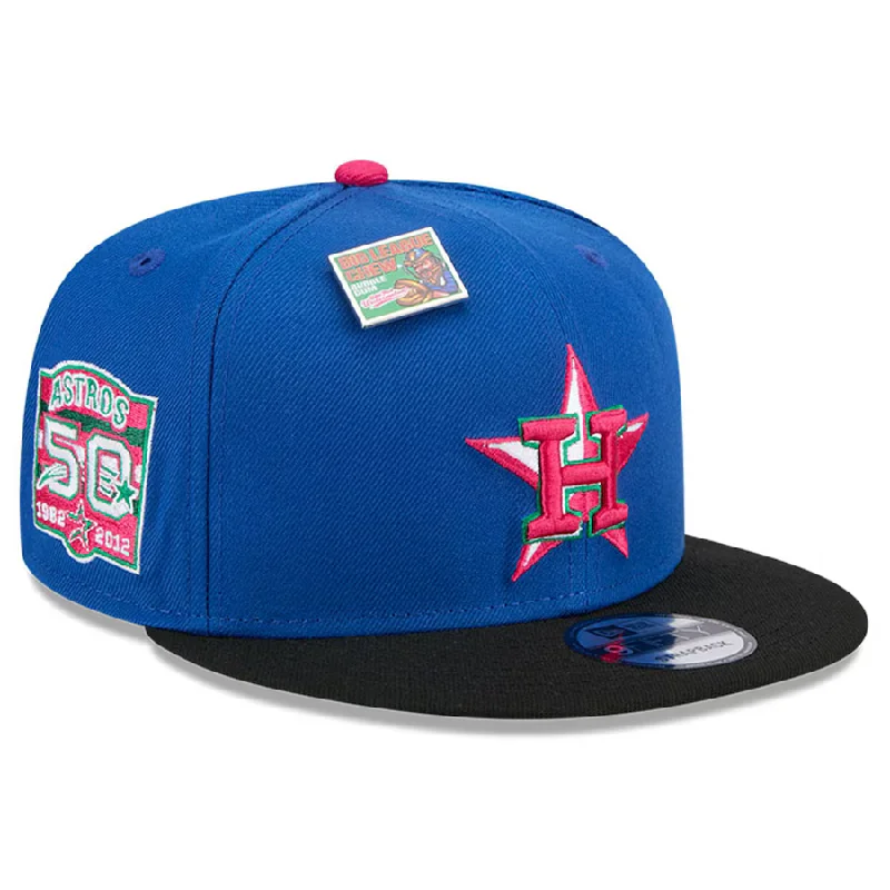 New Era Houston Astros Watermelon Big League Chew Flavor Pack 9FIFTY Snapback Hat