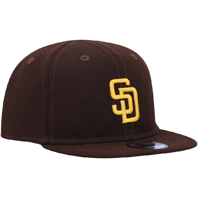 New Era San Diego Padres Infant My First 9FIFTY Adjustable Hat -Brown