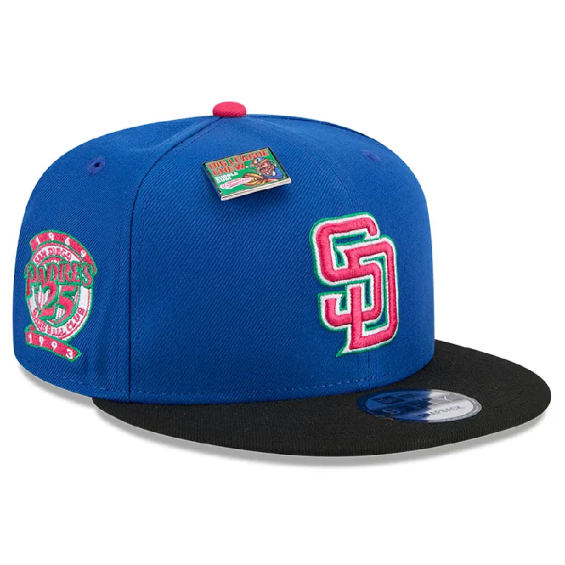 New Era San Diego Padres Watermelon Big League Chew Flavor Pack 9FIFTY Snapback Hat