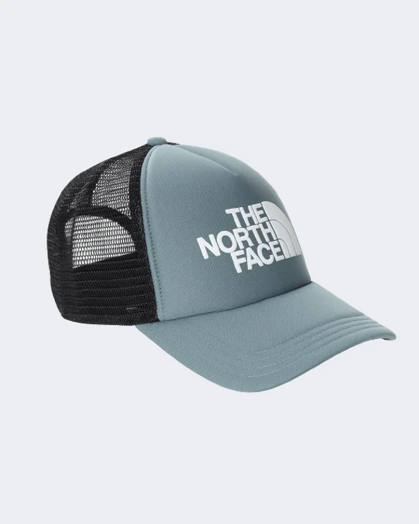 The North Face Logo Trucker Unisex Lifestyle Cap Goblin Blue